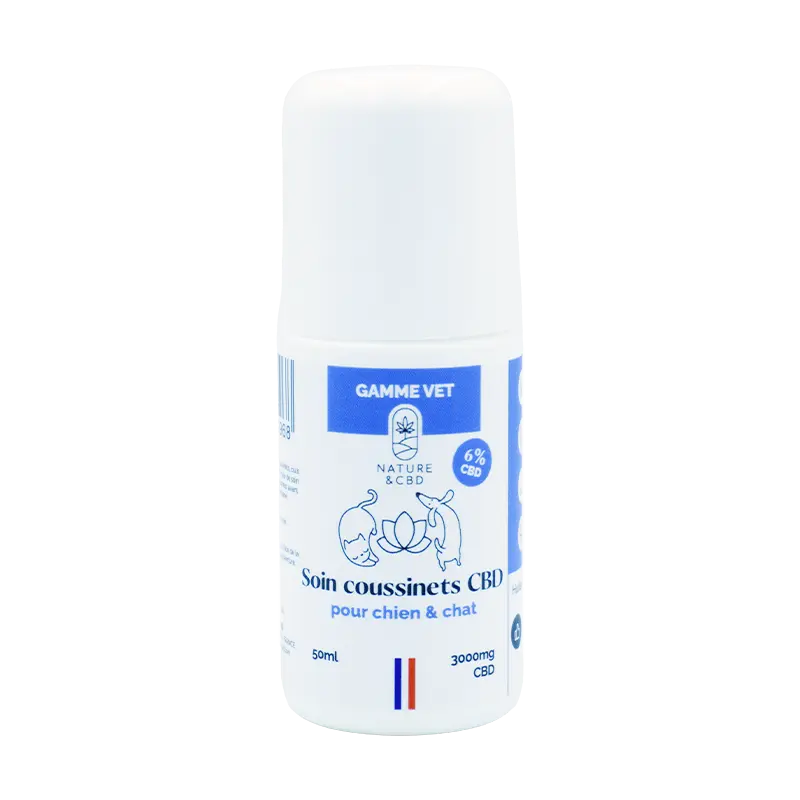 Soin coussinets CBD 6% - Chiens & Chats