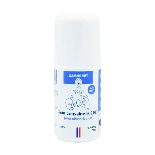 Soin coussinets CBD 6% - Chiens & Chats